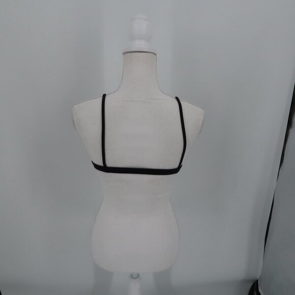 Givenchy Black Bikini Top with front Clasp Size Small - Picture 4 of 5